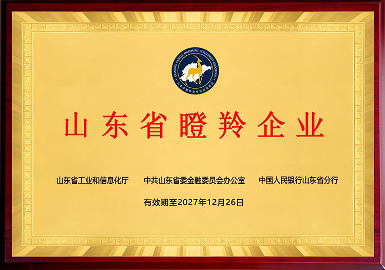 山东省“瞪羚企业”